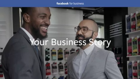 Facebook your business story
