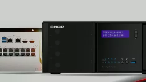 QNAP launches new desktop smart edge PoE switch