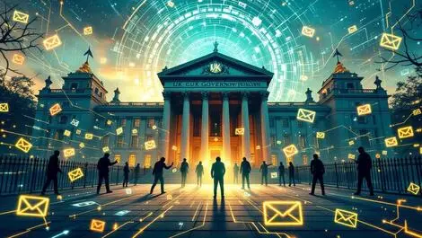 Uk government building digital shields hacker figures phishing emails cybersecurity threat