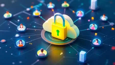 Digital lock with interconnected servers and users cloud security access