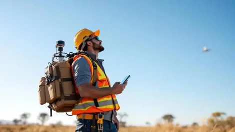 Australian outback farm utility worker 4wd satellite sky scene