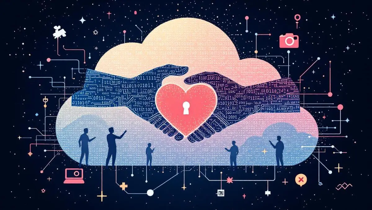 Secure digital handshake fair ai data deals creator control cloud