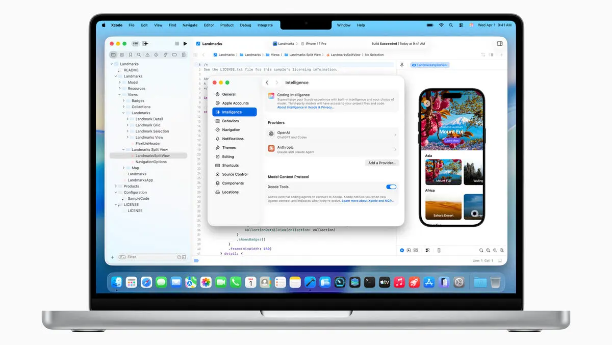 Apple brings agentic coding to Xcode with Claude, Codex