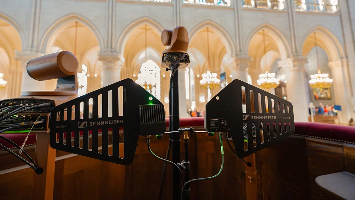 Sennheiser Spectera transforms wireless audio at Notre-Dame