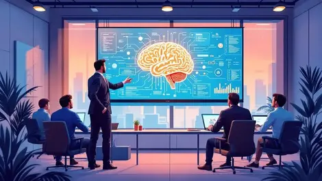 Global corporate ai training room us uk singapore modern