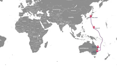 Lightstorm lifts Japan-Guam-Australia cable to 400Gbps