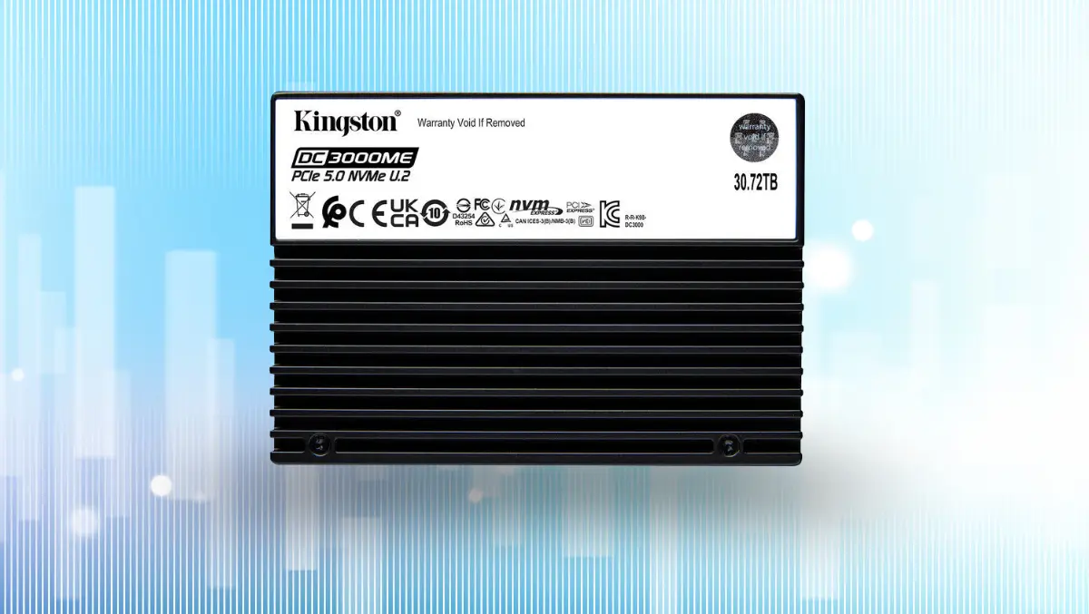 Kingston launches 30.72TB DC3000ME SSD for data centres