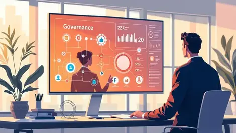 Corporate governance ai monitoring human oversight dashboard