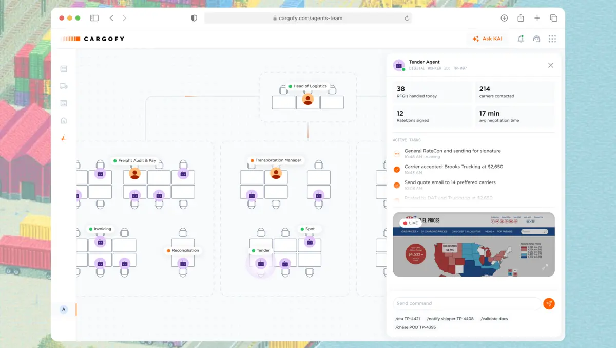 Cargofy raises USD $11 million for AI freight agents