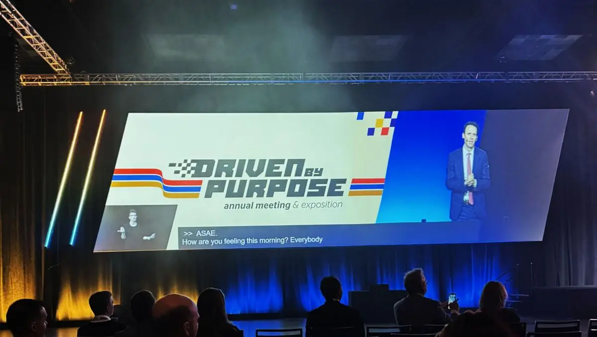 ASAE uses live captions & translation in Indianapolis